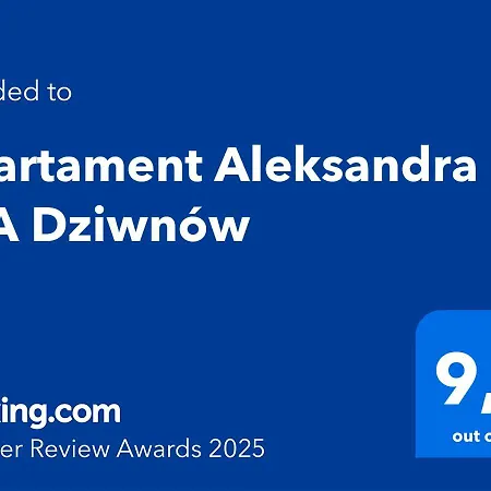 Apartment Aleksandra Dziwnow